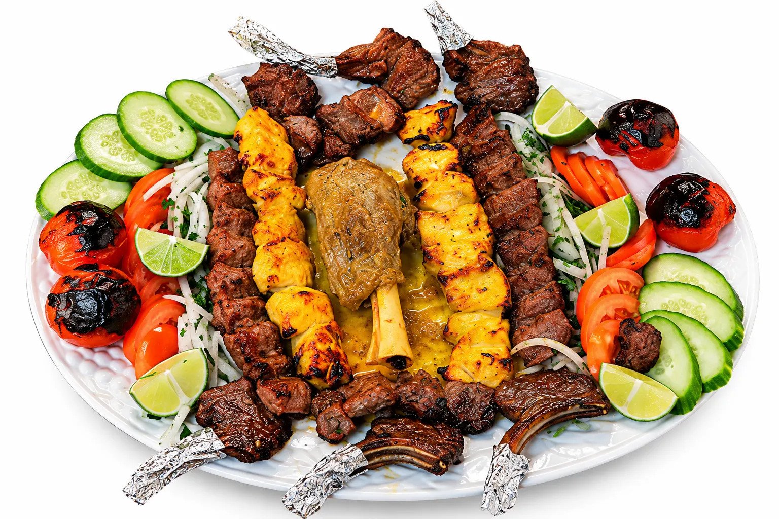 Kebab in Schale